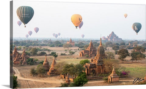 Balloons over Bagan